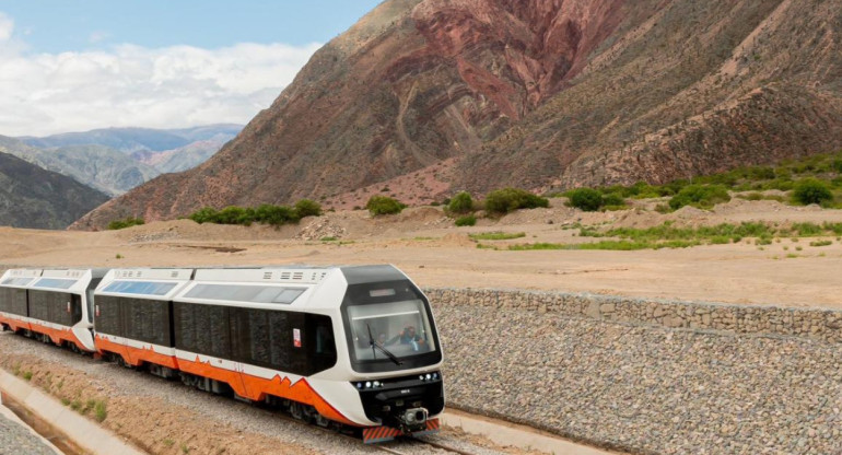 Tren solar, Jujuy. Foto: X