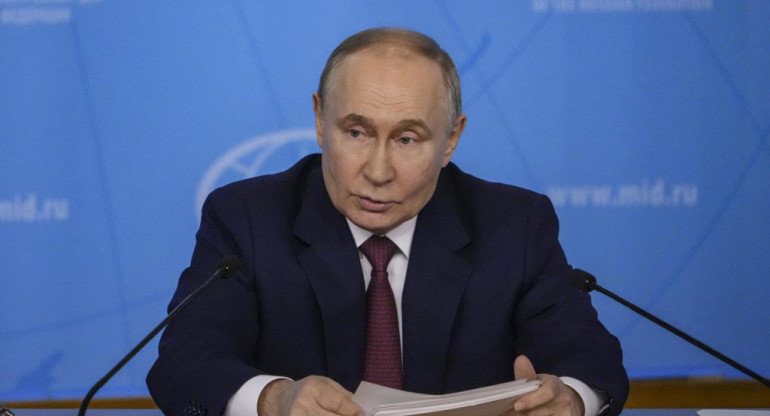 Vladimir Putin, presidente de Rusia. Foto: EFE.