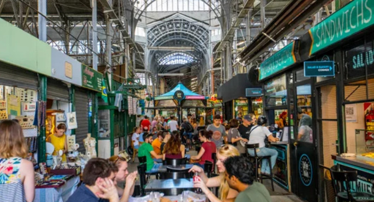 Mercado de San Telmo. Foto NA.