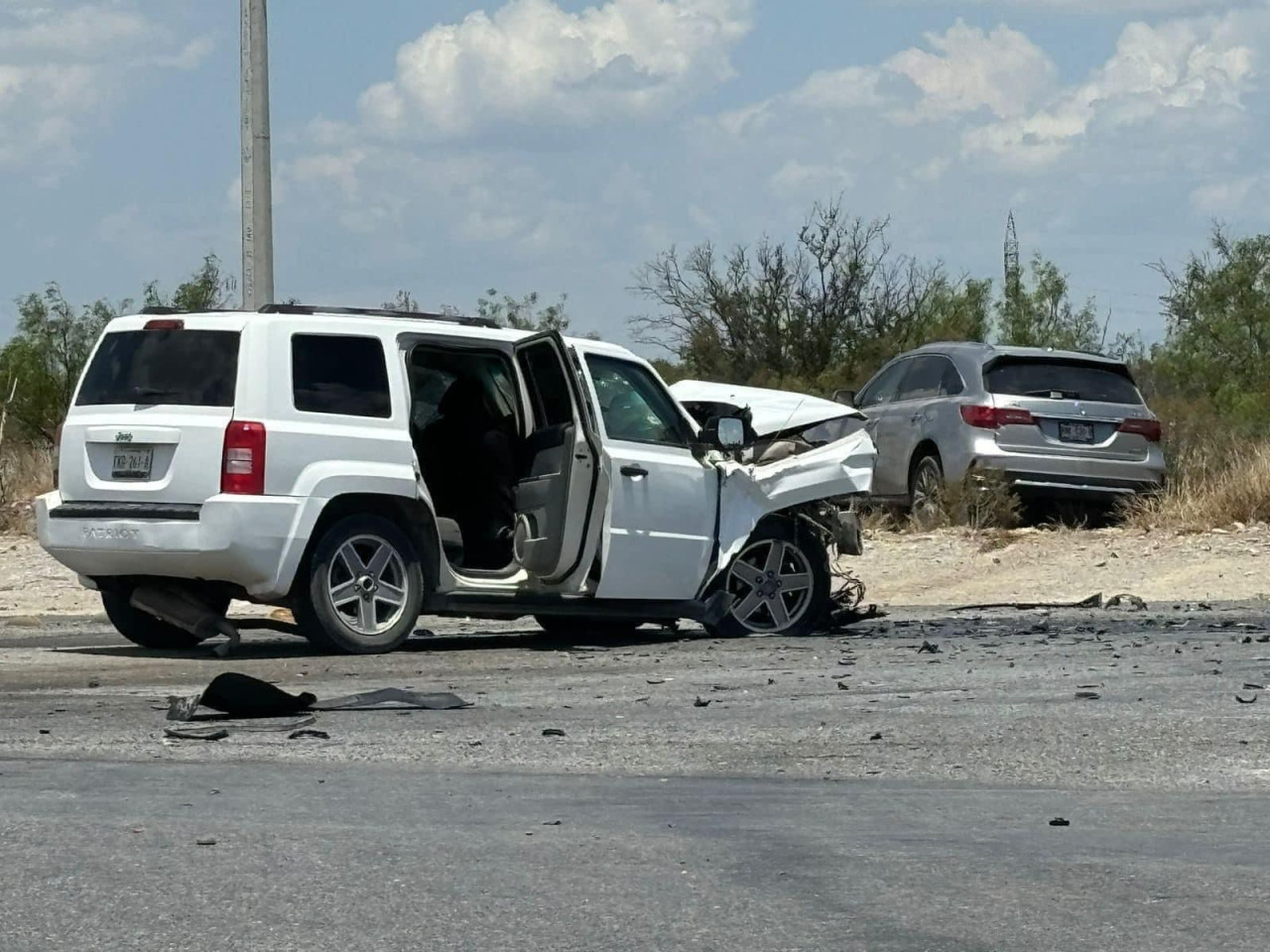 Trágico accidente con el equipo de Sheinbaum. Foto: X