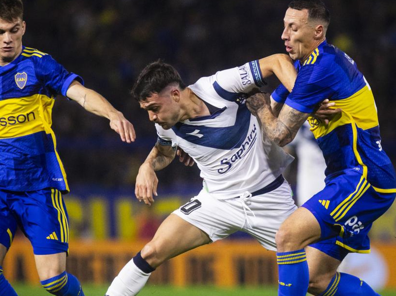 Boca vs Vélez. Foto: X @Velez