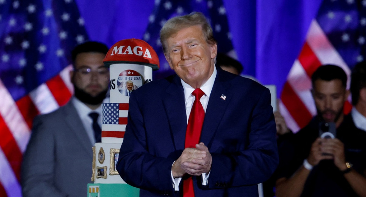 Donald Trump festejó su cumpleaños número 78. Foto: Reuters