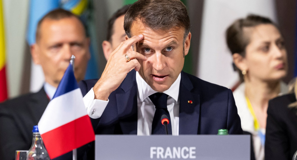 Emmanuel Macron, presidente de Francia. Foto: Reuters