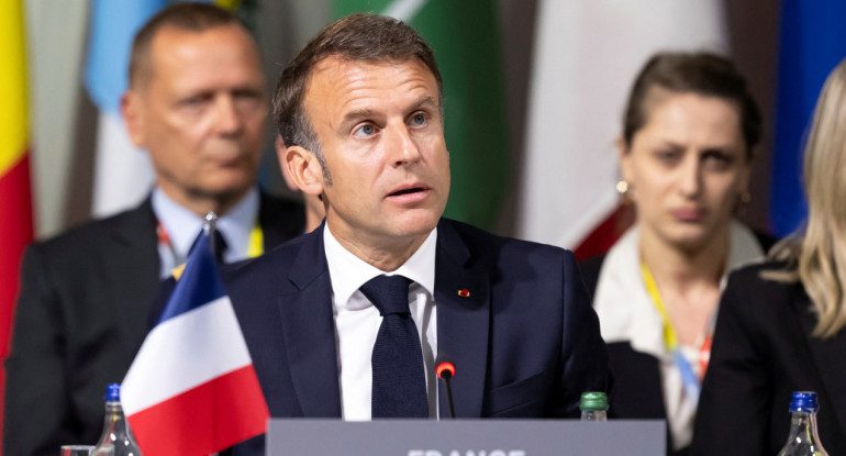 Emmanuel Macron, presidente de Francia. Foto: Reuters