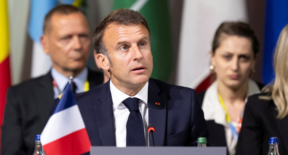 Emmanuel Macron, presidente de Francia. Foto: Reuters