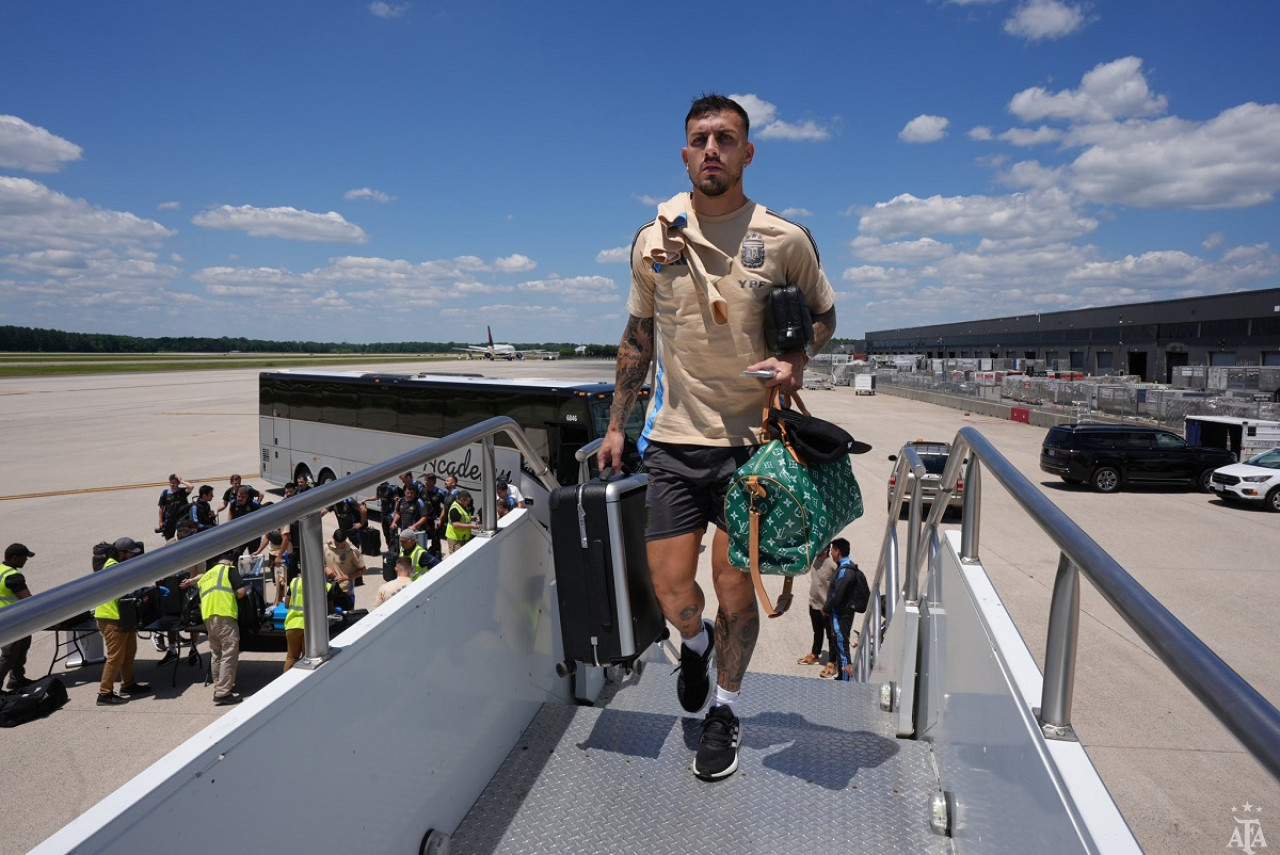 Leandro Paredes; Selección Argentina. Foto: X @Argentina.