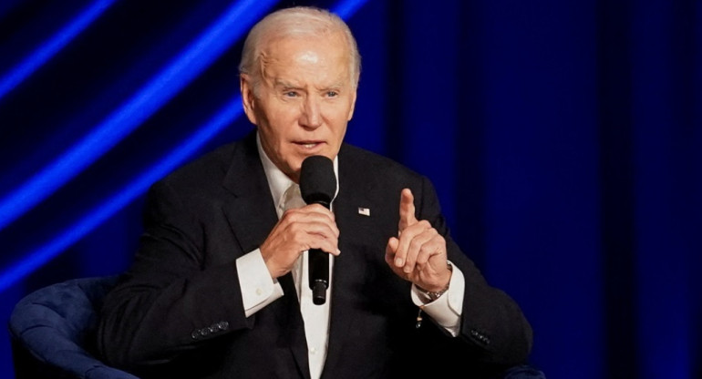 Joe Biden, presidente de Estados Unidos. Foto: Reuters.