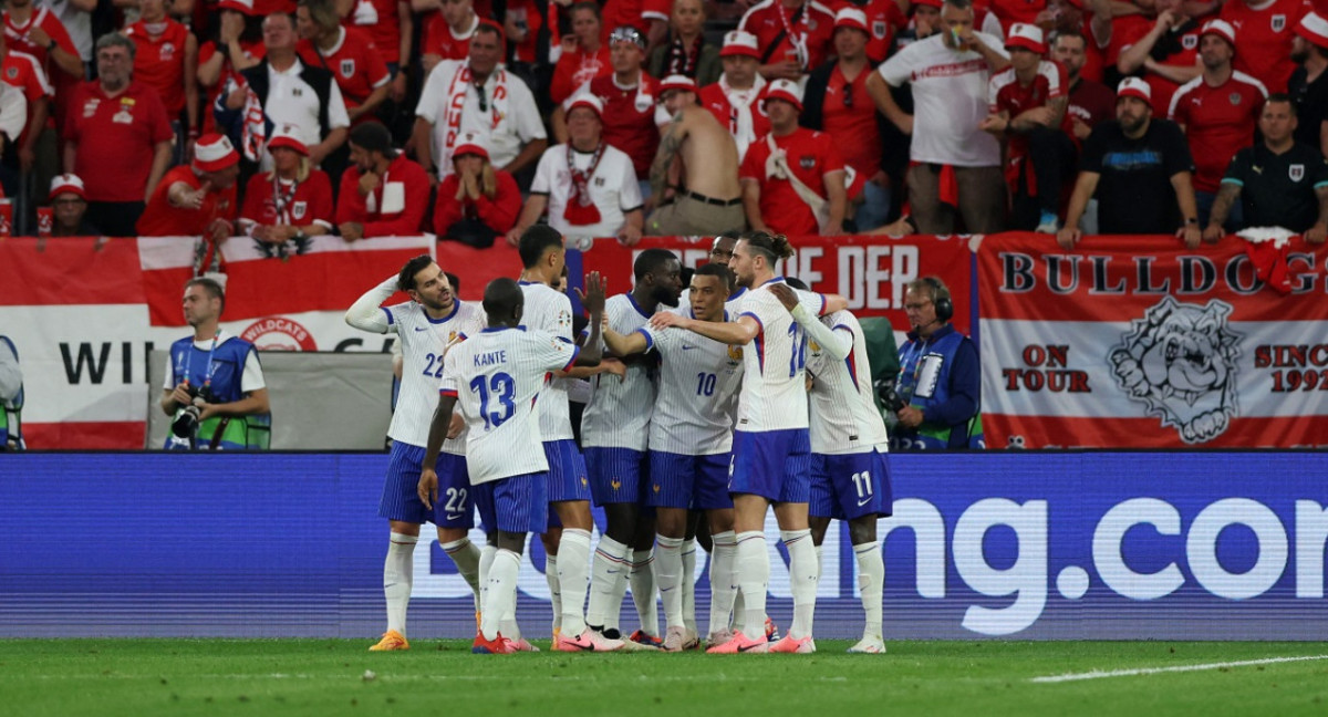 Selección de Francia; Eurocopa 2024. Foto: Reuters.