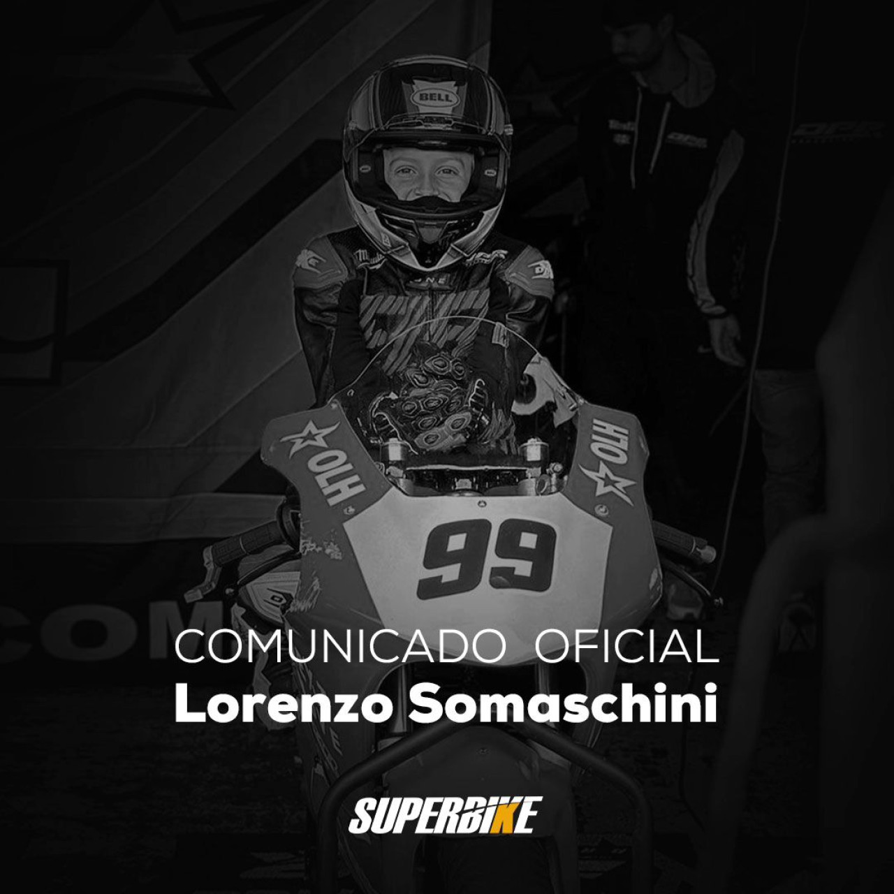 Lorenzo Somaschini, piloto fallecido. Foto: Instagram.