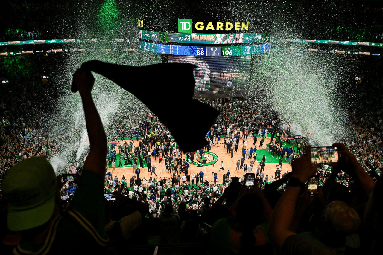 Boston Celtics, campeones de la NBA. Foto: Reuters.