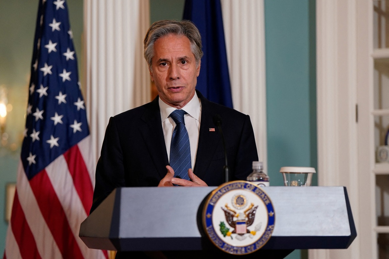 Antony Blinken, secretario de Estado de Estados Unidos. Foto: Reuters.