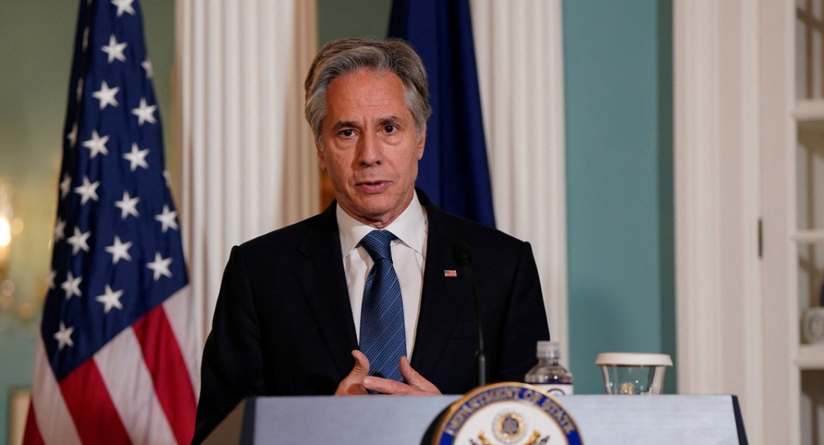 Antony Blinken, secretario de Estado de Estados Unidos. Foto: Reuters.