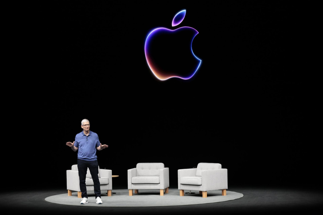 Tim Cook, CEO de Apple. Foto: EFE.