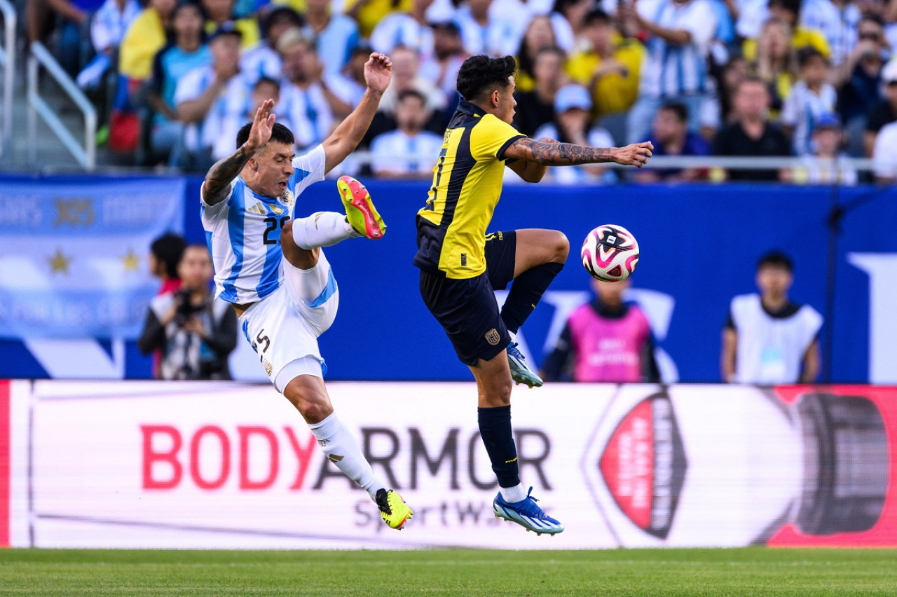 Lisandro Martínez; Selección Argentina. Foto: Reuters.