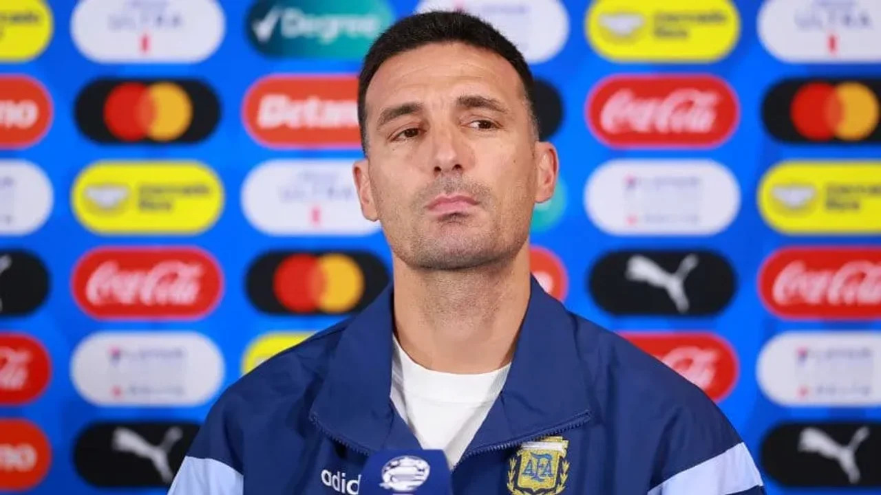 Lionel Scaloni, entrenador de la Selección Argentina. Foto: NA