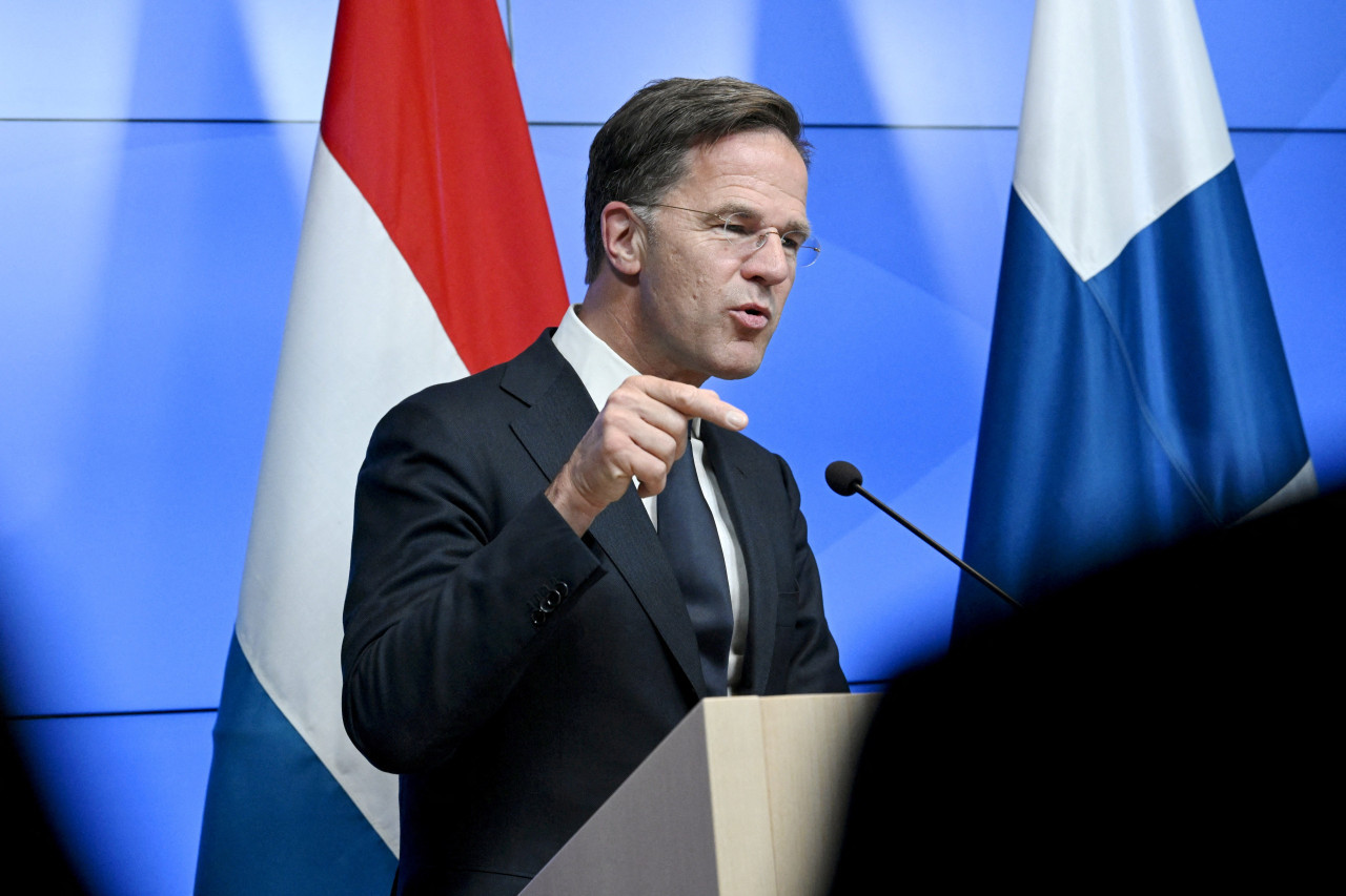 Mark Rutte, primer ministro de Países Bajos. Foto: Reuters