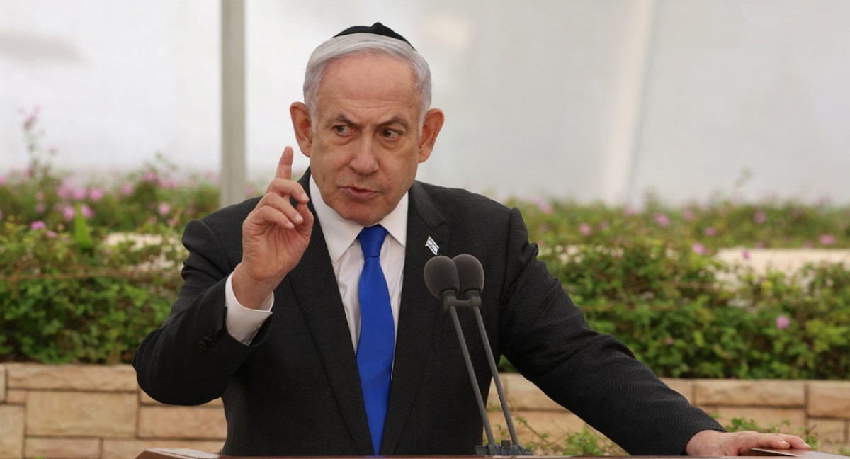 Benjamín Netanyahu, primer ministro de Israel. Foto: Reuters.