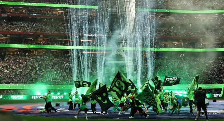 El show de Feid en la apertura de la Copa América 2024. Foto: Reuters.