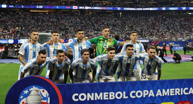 Selección Argentina vs. Canadá; Copa América 2024. Foto: Reuters.