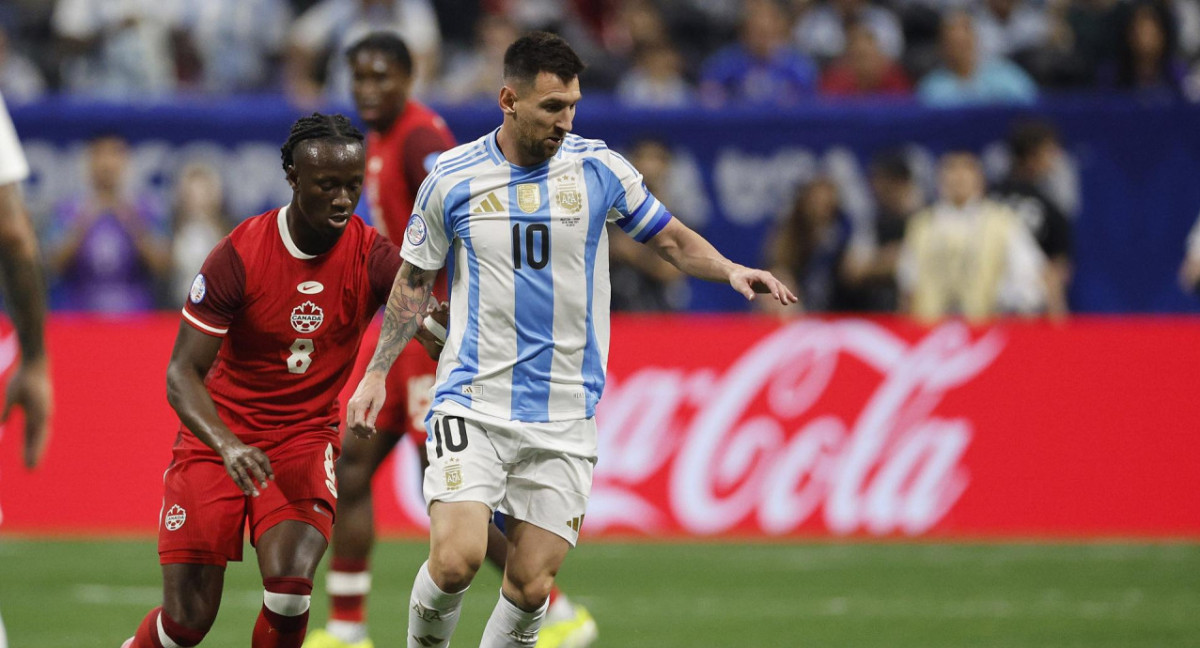 Lionel Messi, Selección Argentina. Foto: EFE.