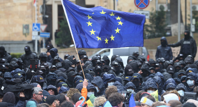 Bandera de la Unión Europea. Foto: Reuters.