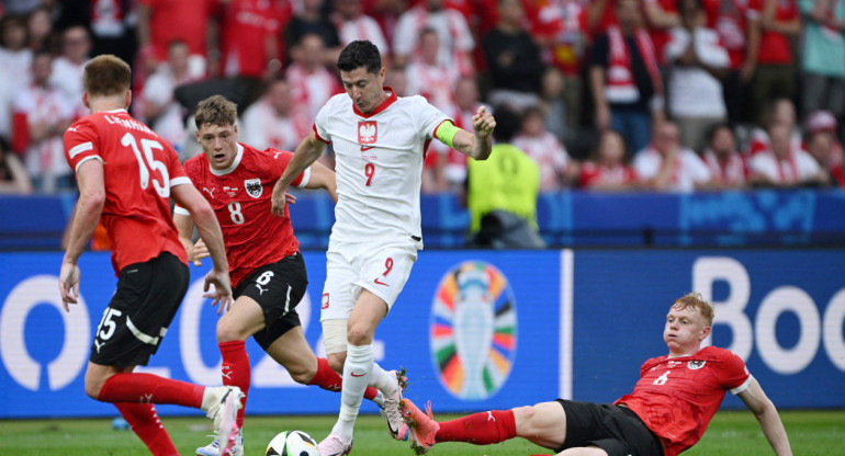 Polonia vs Austria, Eurocopa. Foto: Reuters