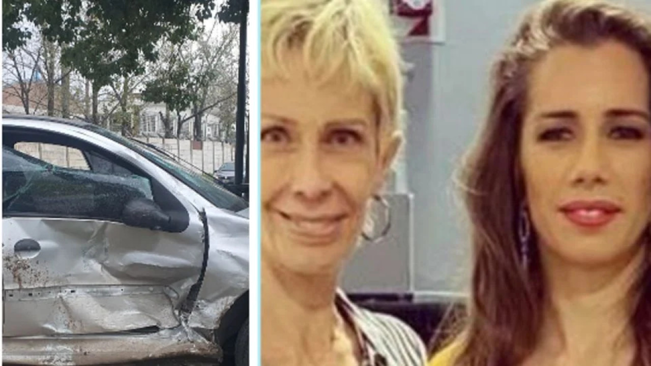 María Valenzuela y su hija sufrieron un grave accidente