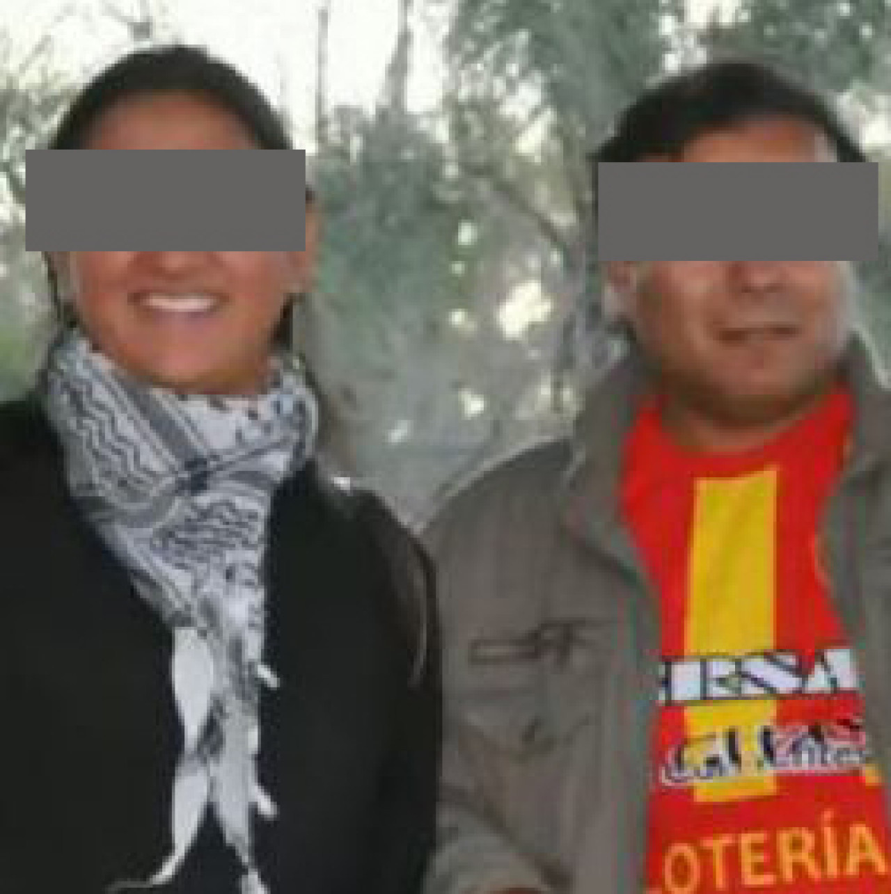 Mónica Millapi y Daniel "Fierrito" Ramírez, dos de los detenidos por el caso Loan. Foto: NA