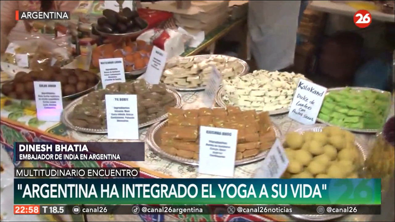 Opciones gastronómicas en el Día Internacional del Yoga.