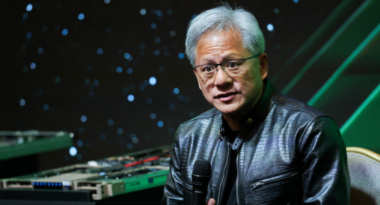 Jensen Huang, fundador de Nvidia. Foto: Reuters.