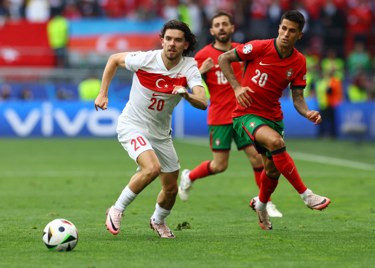 Portugal vs Turquía, Eurocopa. Foto: Reuters