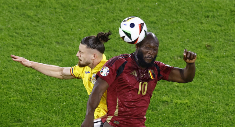 Rumania vs Bélgica, Eurocopa. Foto: Reuters