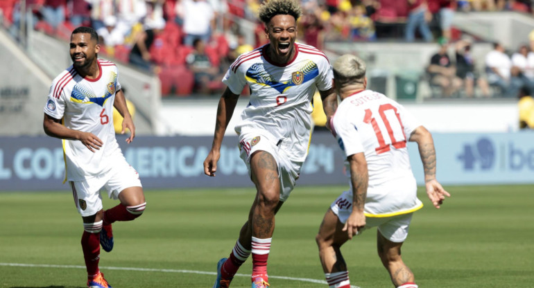 Ecuador vs Venezuela, Copa América. Foto: EFE