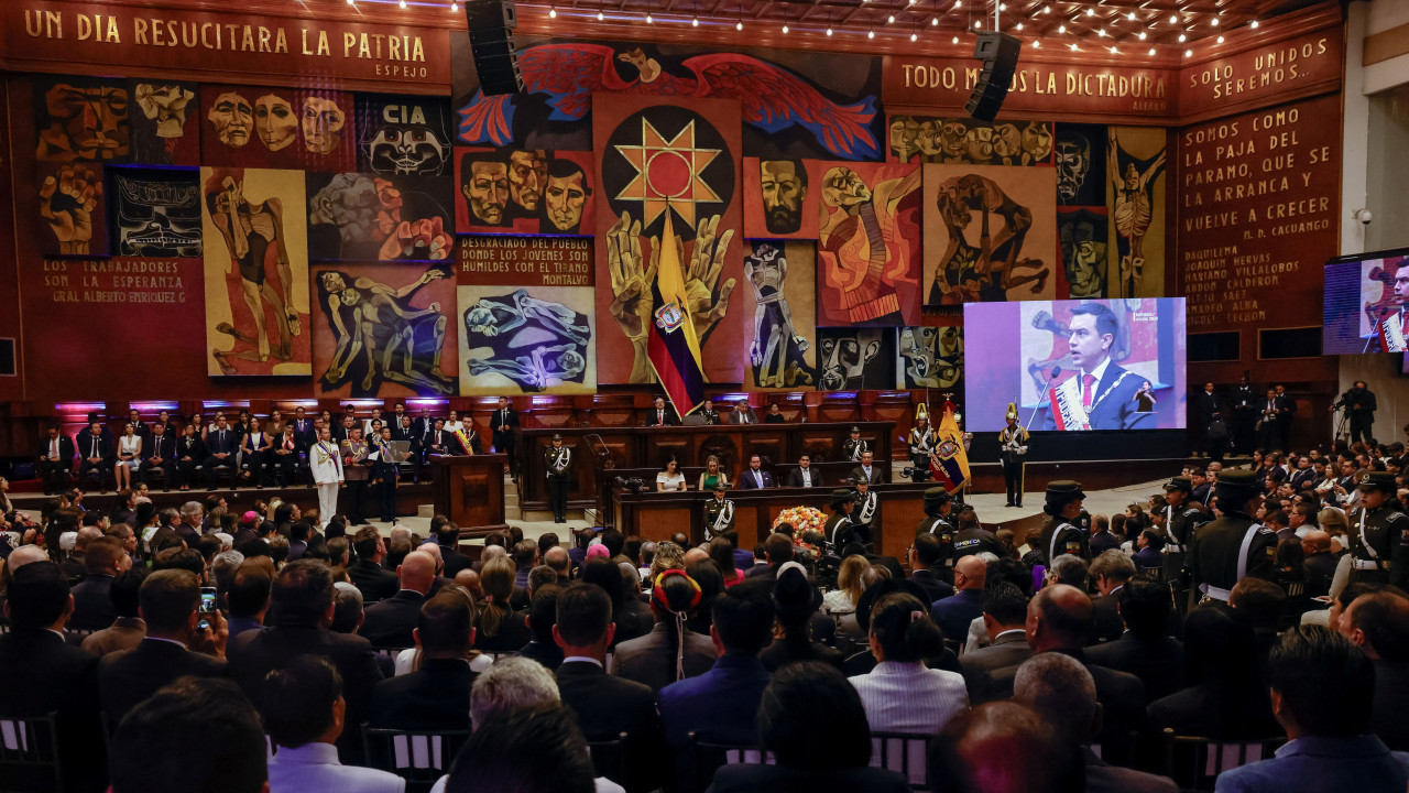 Asamblea Nacional de Ecuador. Foto: Reuters.