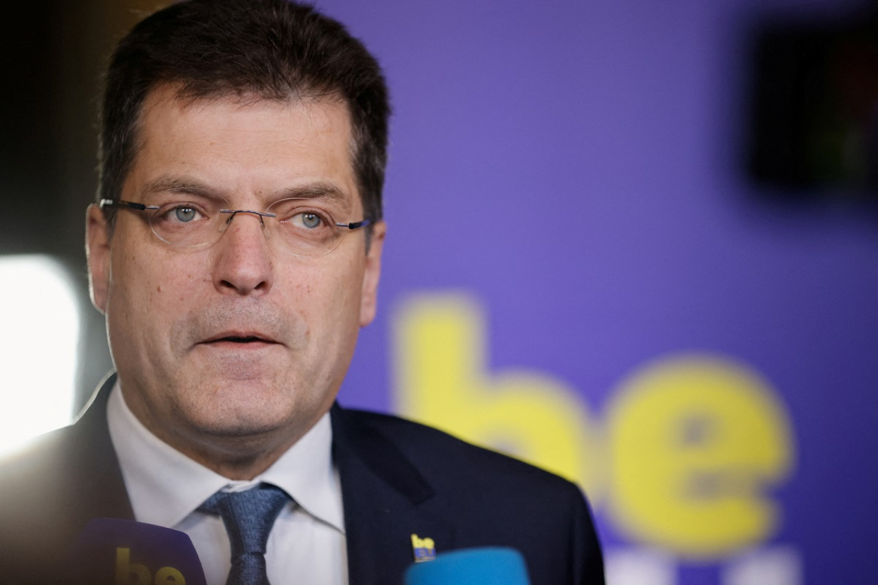 Janez Lenarcic, comisario europeo de Gestión de Crisis. Foto: Reuters.