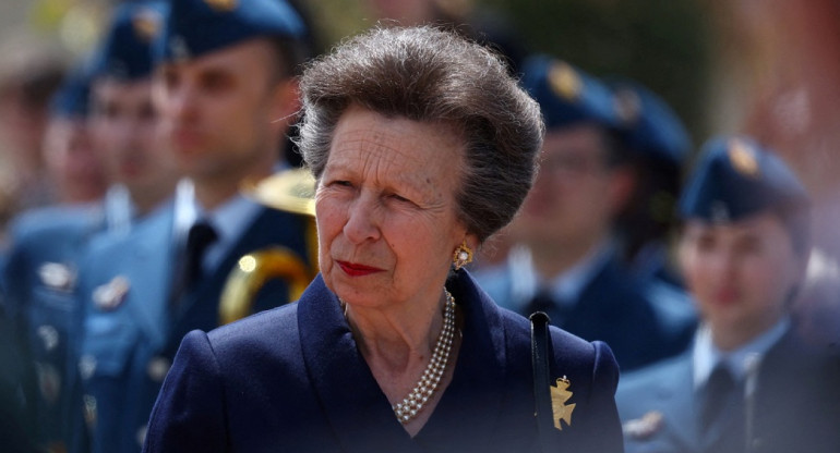 Princesa Ana de Reino Unido. Foto: Reuters.