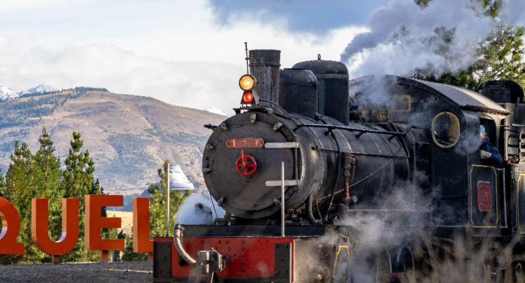 Tren La Trochita. Foto: Instagram turismoesquelok.