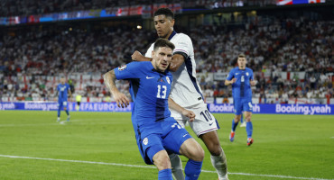 Inglaterra vs Eslovenia, Eurocopa. Foto: Reuters