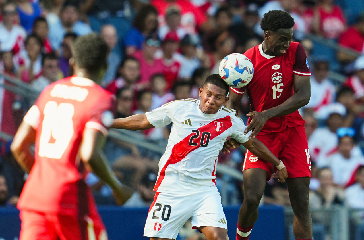 Perú y Canadá, Copa América. Foto:Reuters