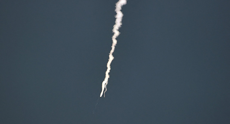 Misil lanzado por Corea del Norte. Foto: Reuters.