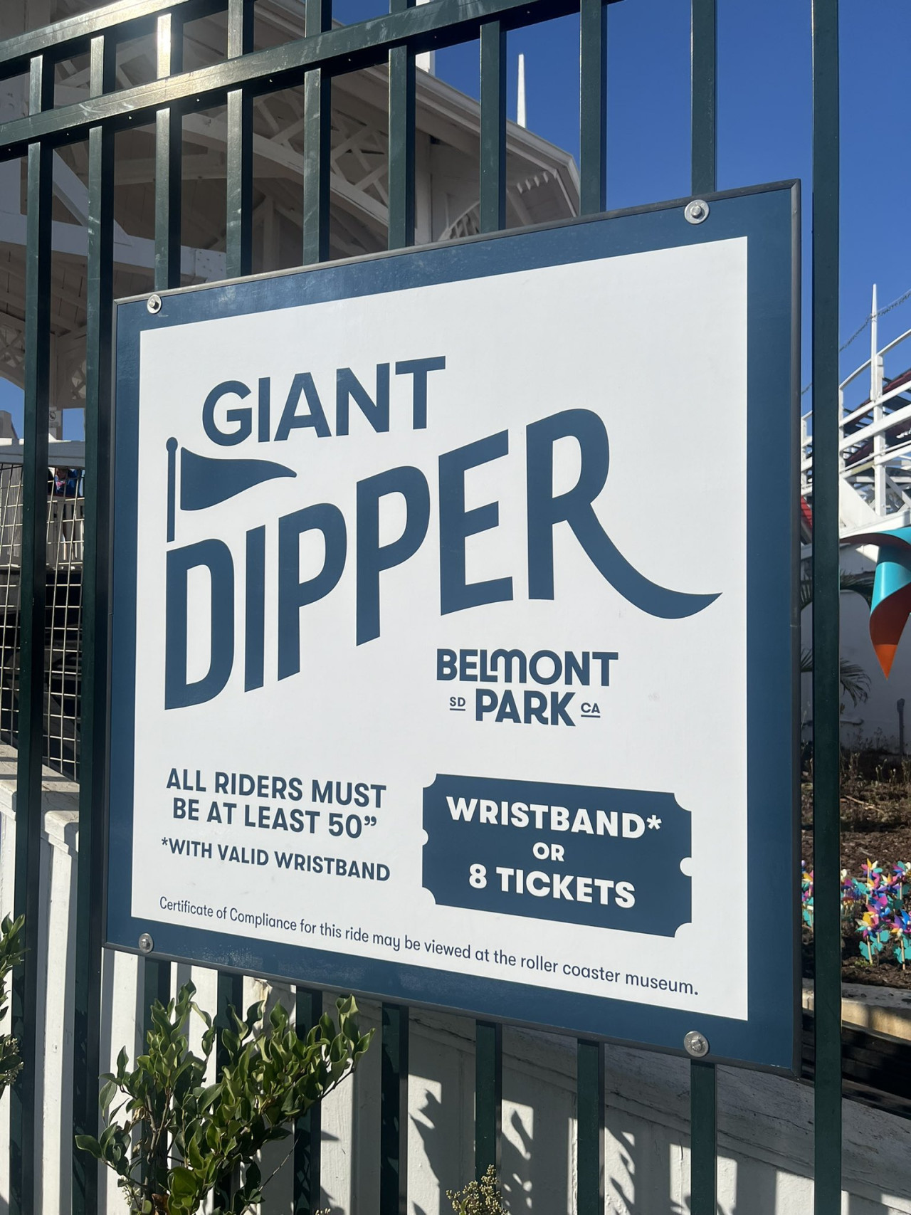 Giant Dipper se encuentra en  Belmont Park. Foto: redes sociales.