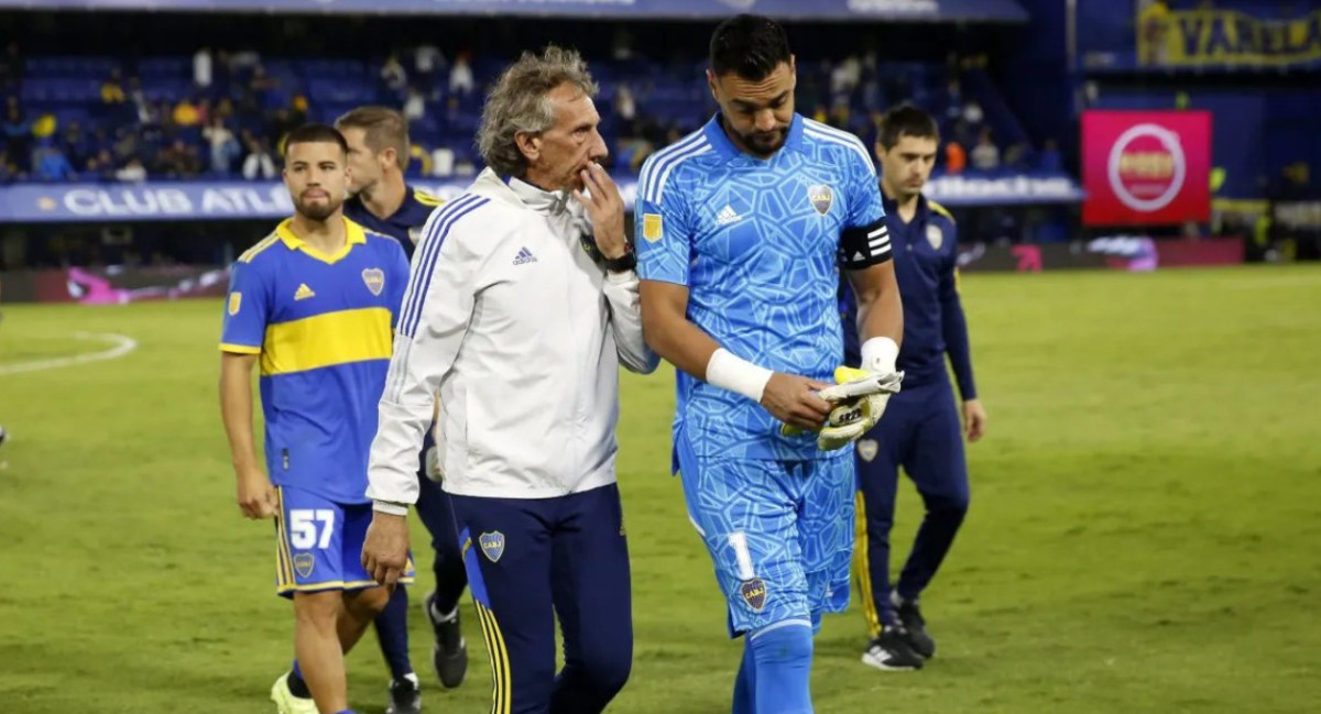 Fernando Gayoso y Sergio Romero. Foto: X @la12tuittera