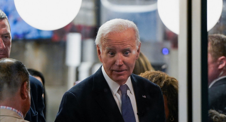 Joe Biden, presidente de Estados Unidos. Foto: Reuters