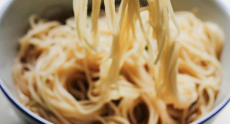 Fideos. Foto Unsplash.