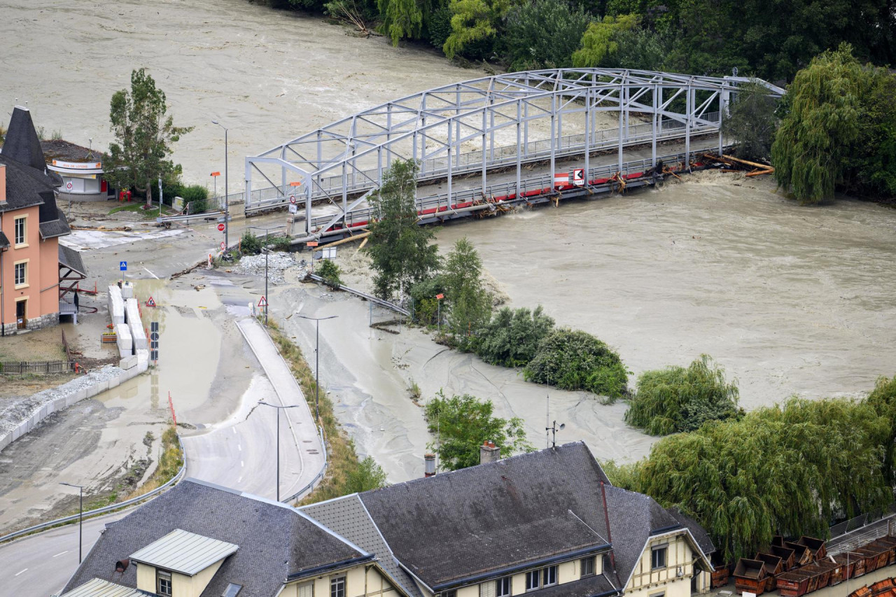 Inundaciones en Suiza