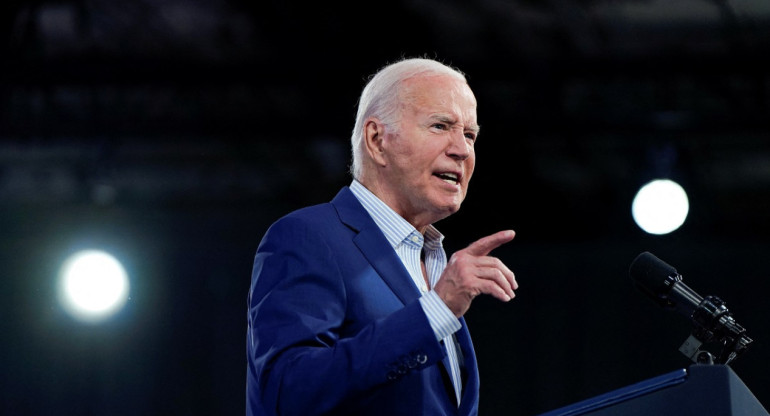 Joe Biden, presidente de Estados Unidos. Foto: Reuters.