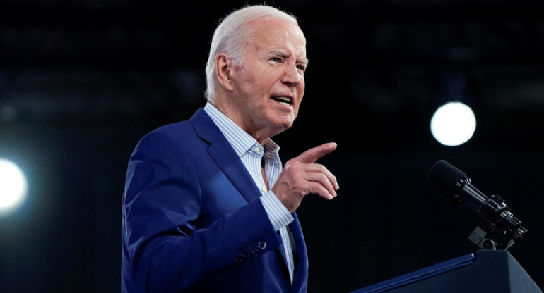 Joe Biden, presidente de Estados Unidos. Foto: Reuters.