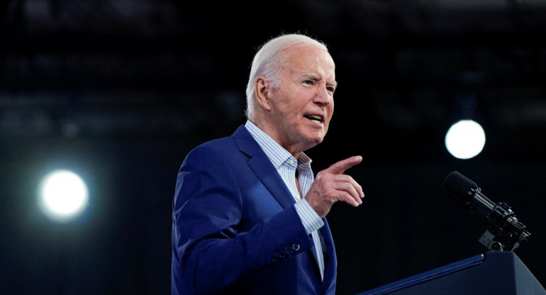 Joe Biden, presidente de Estados Unidos. Foto: Reuters.