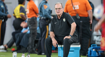 Marcelo Bielsa, técnico de Uruguay. Foto: Reuters.