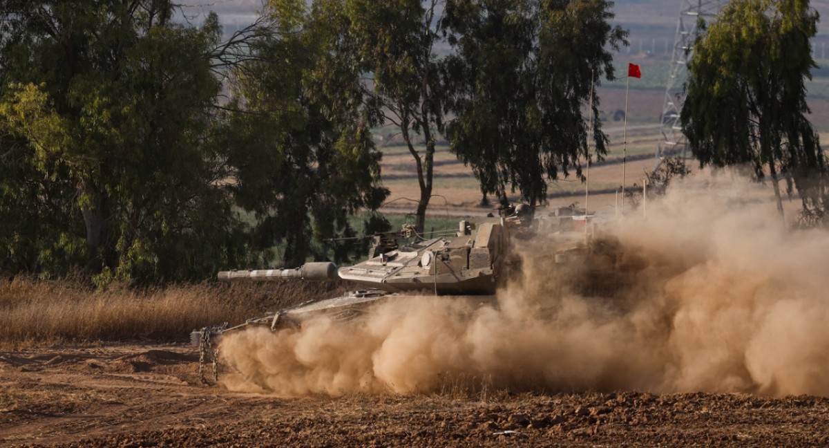 Israel; Tanques de guerra. Foto: Reuters.